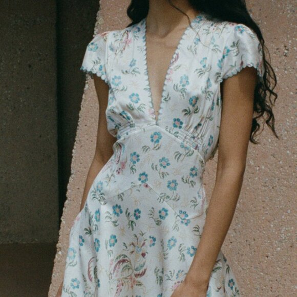 Doen Silk Dianne Dress - Picture 1 of 7